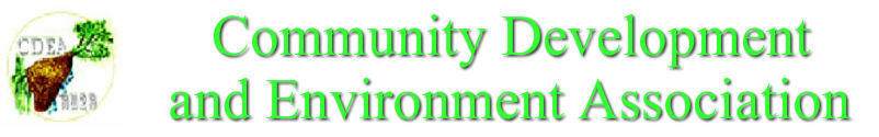 &nbsp; &nbsp; Community Development<br />&nbsp;and Environment Association